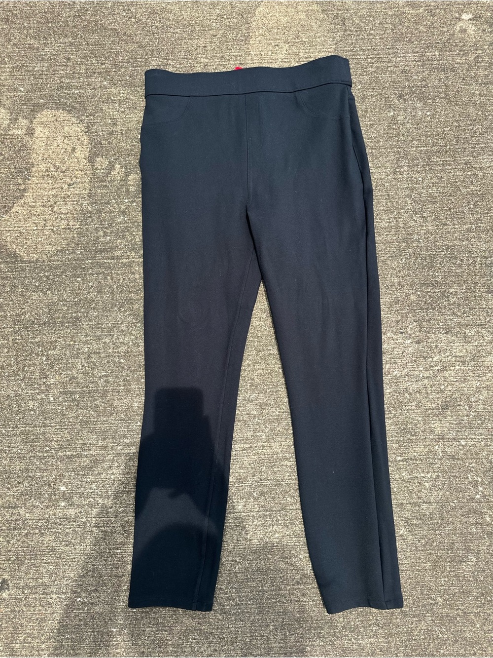 SPANX Black Slim Straight Pants - Size Large